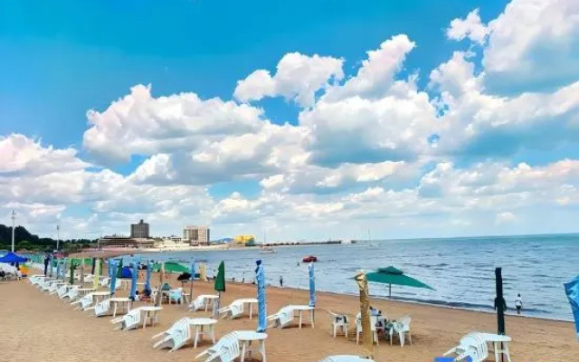Shanhaiyunju · 180 ° Sea View Boutique Apartment – Beach – Huludao