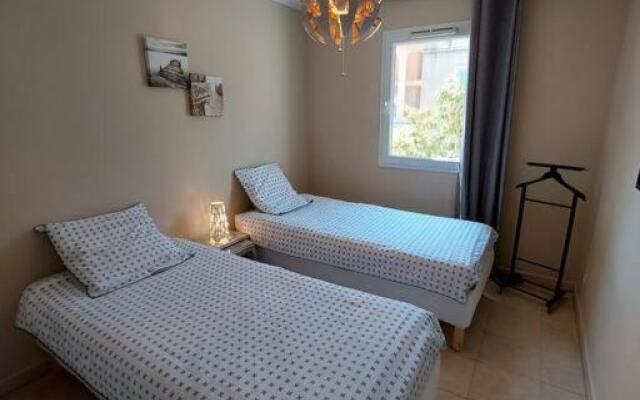 Appartement T3 agréable, proche centre et plage.