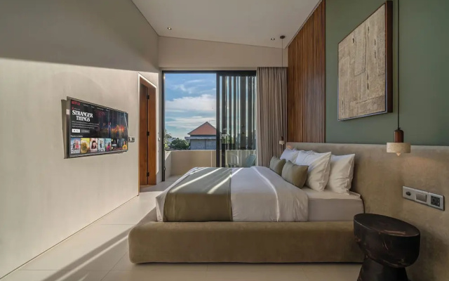 The Line - 5BR Luxury Villa with Cinema & Hot Tub in Umalas – Guest Rooms – Kerobokan