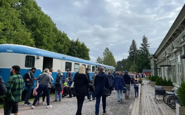 Stationmaster's studio in Porvoo
