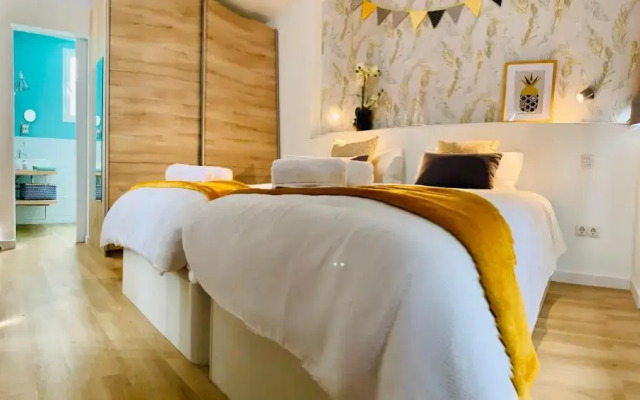 Attic Penthouse Downtown Beach 1Gb Fibra