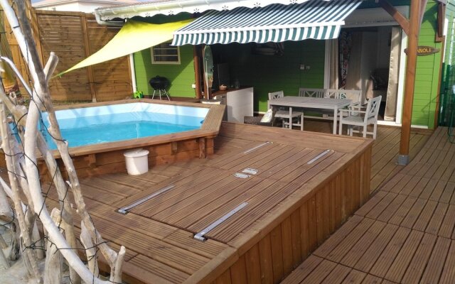 Villa With one Bedroom in Sainte-luce, With Private Pool, Enclosed Garden and Wifi - 8 km From the Beach