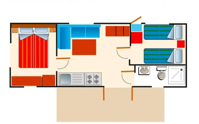 Mobile Home for dog Owners in Caorle