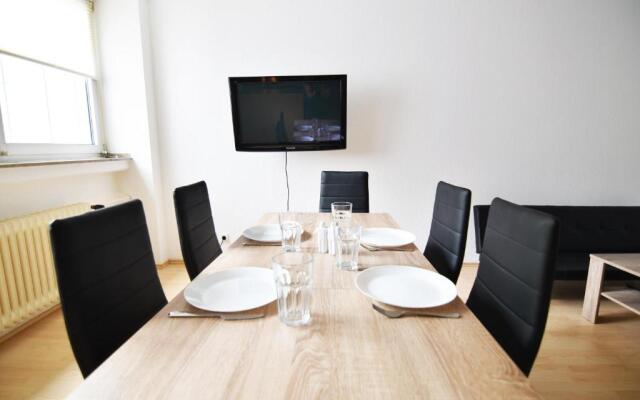Praktisches Apartment mit Flatscreen TV