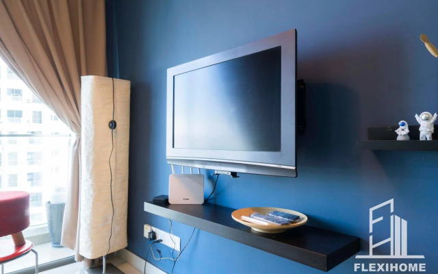 Colour-Theme Designed, Private Studio Home, Cybersquare 27B Cyberjaya, Flexihome-MY