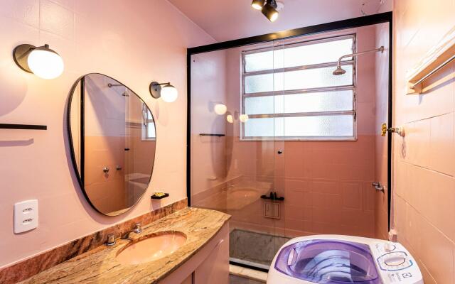 Quarto&Sala a 550m da Praia de Ipanema | PFA58/804