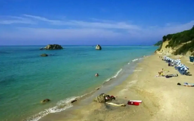 Tranquil Apartment in Paleokastrites with Pool & Garden near Sea
