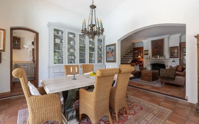 Provencal in a Height Overlooking Greenery