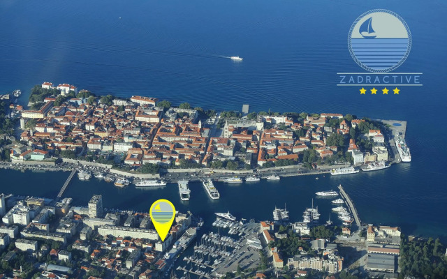 Apartment Zadractive - perfect view but no elevator