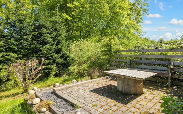 Quaint Holiday Home near Glesborg with Roofed Terrace