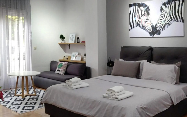 Care's studio apartment