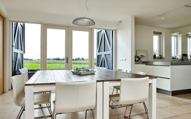 Stately Villa in Wierum with Fantastic Views & Hot Tub