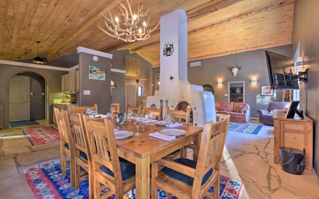 'altitude Adjustment' Angel Fire Cabin w/ Deck