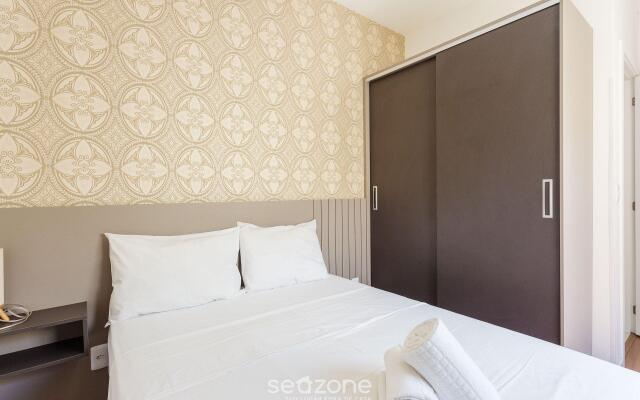 Apto c/ churrasq 130m da praia dos Ingleses LEN104