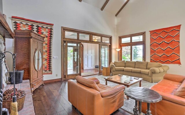 Ornate Lake Arrowhead Home With Deck