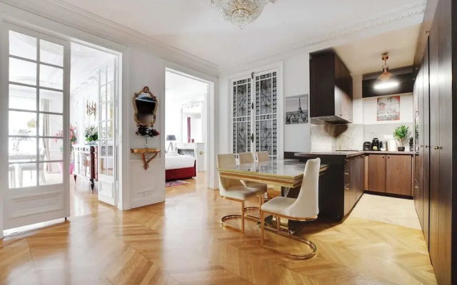 Luxurious Flat - 4bd/8p - Arc de Triomphe