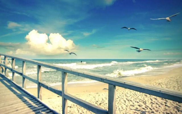 Holiday Home With Garden, Close to the Beach