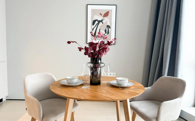 Дизайнерская квартира на 56 этаже