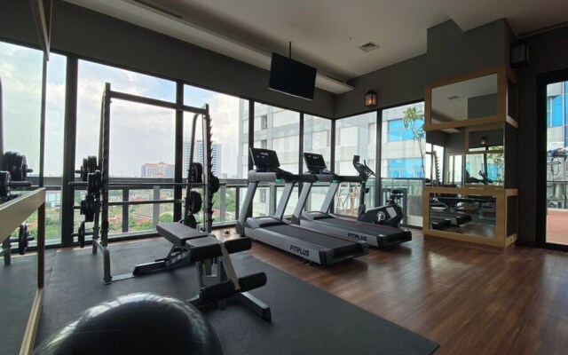 Modern and New 1BR across LRT Station Samara Suites Apartment