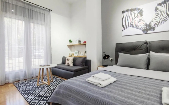 Care's studio apartment