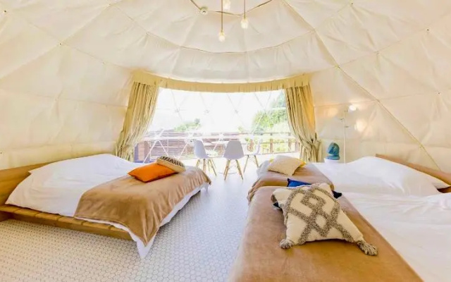 Yufuin Onsen Glamping Kaze No Hibiki – Guest Rooms – Yufu