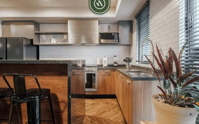 2BR Condo in Roma Norte - Private Terrace