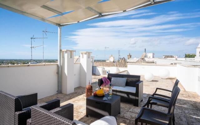 1700's House with Panoramic Rooftop Terrace in Matino