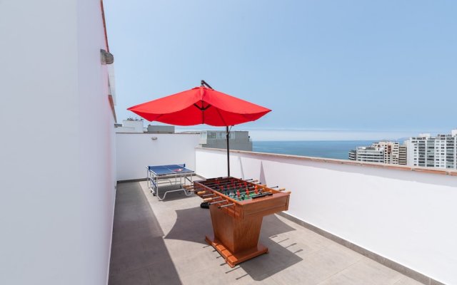 GLOBALSTAY. Unique 4BR Penthouse. Private Outdoor Jacuzzi, BBQ
