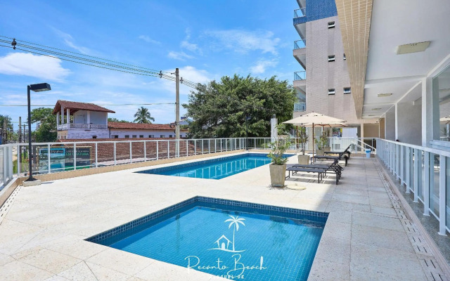 Apartamento térreo maravilhoso com mezanino para 10 pessoas