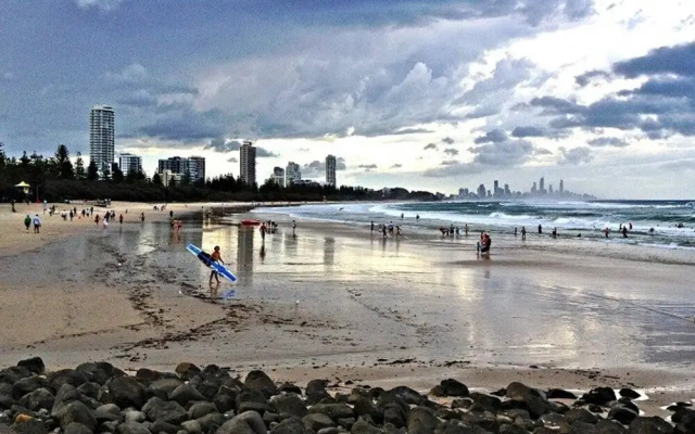 Ocean Views of Beautiful Burleigh Heads