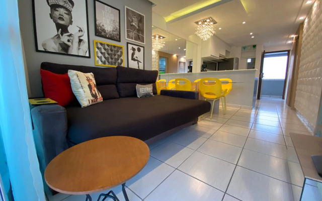 APARTAMENTO 17º Andar Beira Mar com 2 QUARTOS