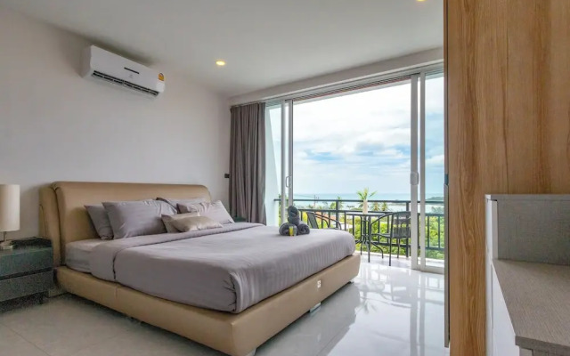 Sea View Front&Back Pool Near Beach V240