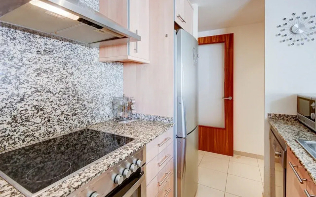 Beachfront Apartment in Roses