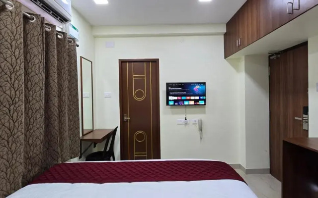 Hotel NJ RESIDENCY NEAR DLF IT PARK, RMZ SOFTWARE PARK, L&T ECC, CHENNAI TRADE CENTRE & MIOT