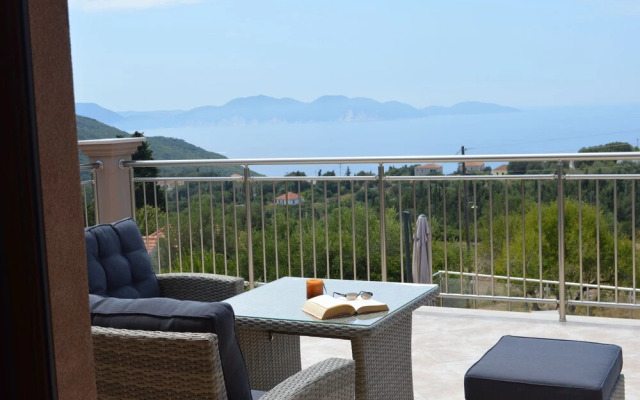 Villa Cleopatra sunset view