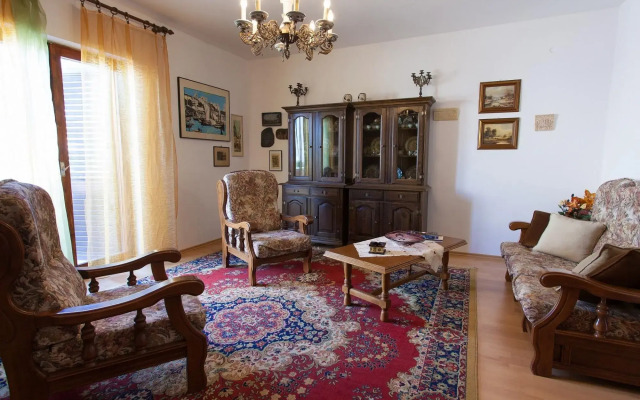 Spacious apartment with  terrace,450 m distant from the beach !