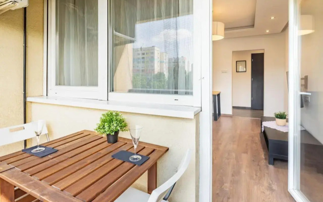 Cozy quiet apartment with a balcony