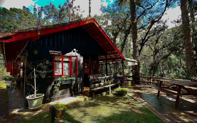 Chalé rústico e privativo em Campos do Jordão