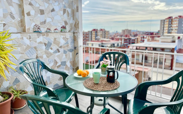 Amazing Badalona Apartment With Terrace