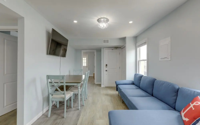 Sunny Seaside Heights Retreat: Walkable Location!