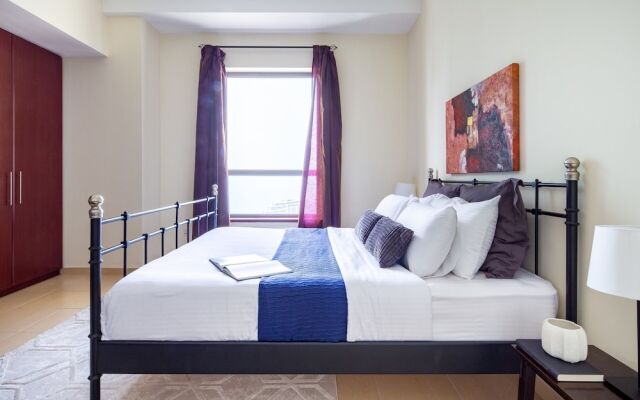 Sea View! Spacious 2BR in JBR + Pool & gym