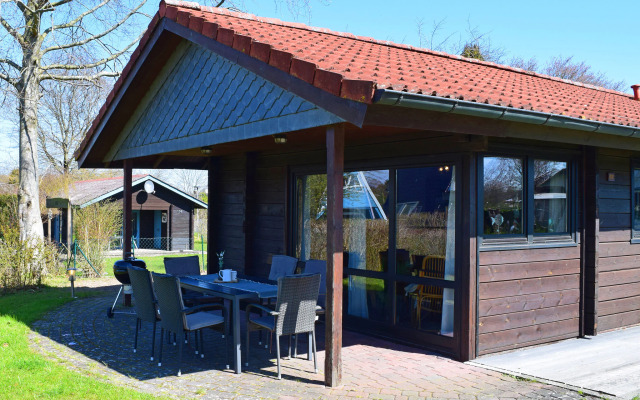 Log Cabin in Damp Near Baltic Sea Beach
