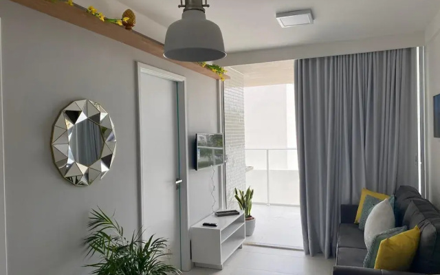 Branco Haus - Pé na Areia do Caribessa