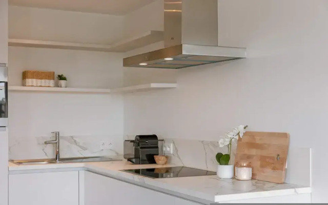 Bright Studio Just Steps From the Beach