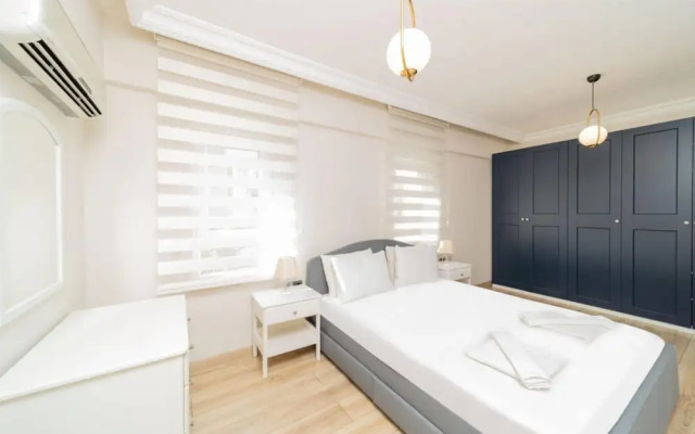 Delightful Flat With Shared Pool in Konyaalti
