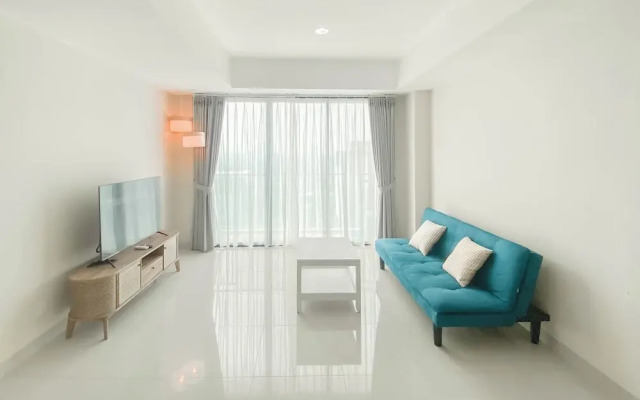 Spacious and Combined 1BR Apartment at Nine Residence