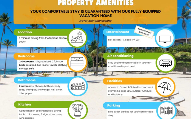 Private & Luxury Apartment Cocotal in Gated & Secured Community