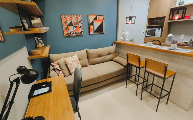 Flamengo: Studio completo, perto do metro