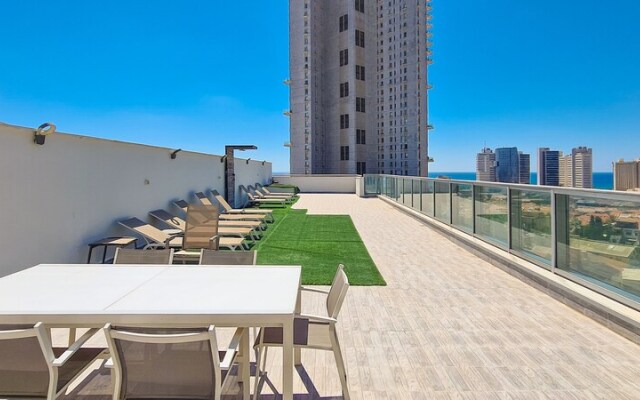 3Bdr Roof Top Sea View Neve Tsedek Tl48