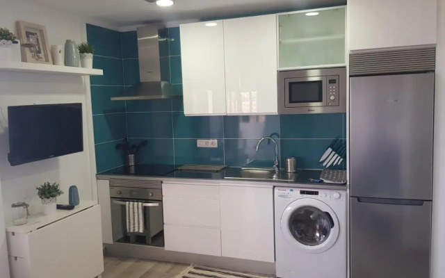 Acogedor estudio en Candelaria en primera línea de mar